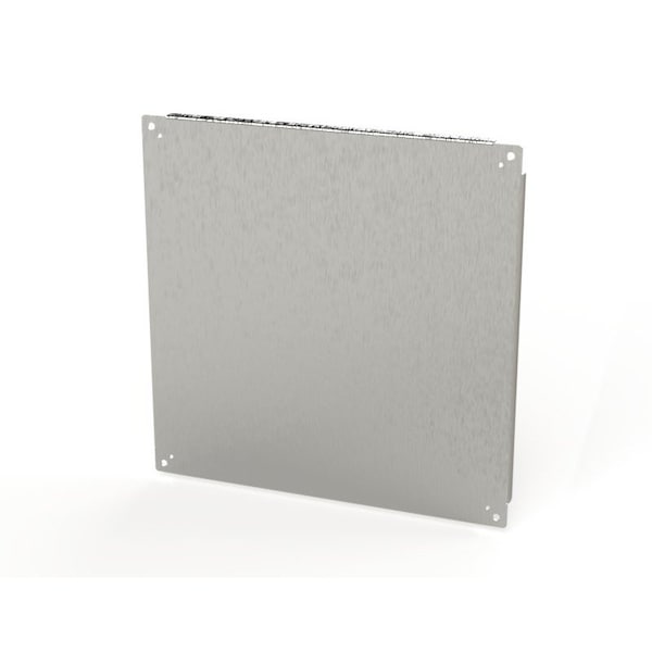 27 in H, 0.88 in D, 27 in W, Stainless Steel